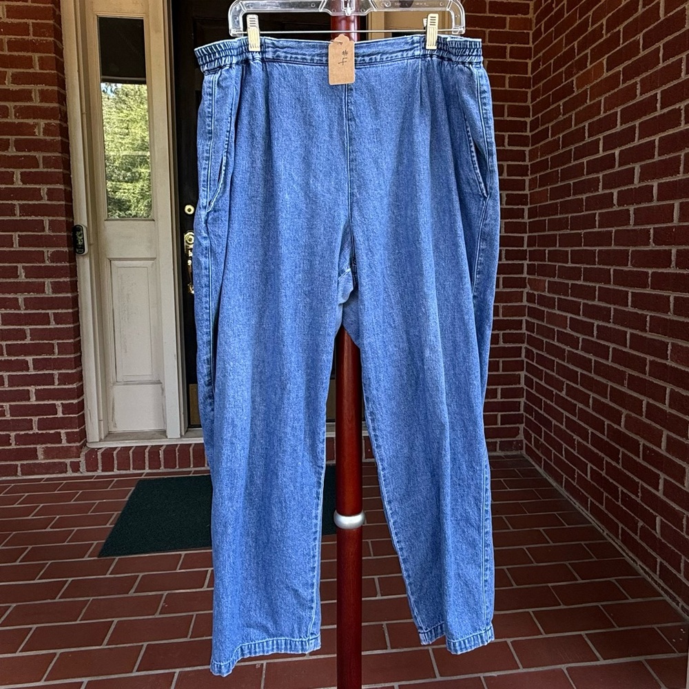 Liz Claiborne #4 Cotton Denim Jeans Size 22 Petite